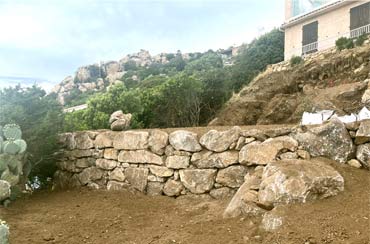 Exemple d'enrochement réalisé par votre professionnel